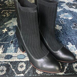 Black Sock Boots